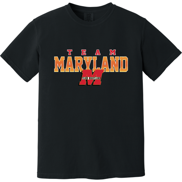 Team Maryland Heavyweight Ring Spun Tee