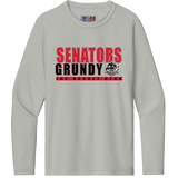 Grundy Senators Youth Cooling Performance Long Sleeve Tee