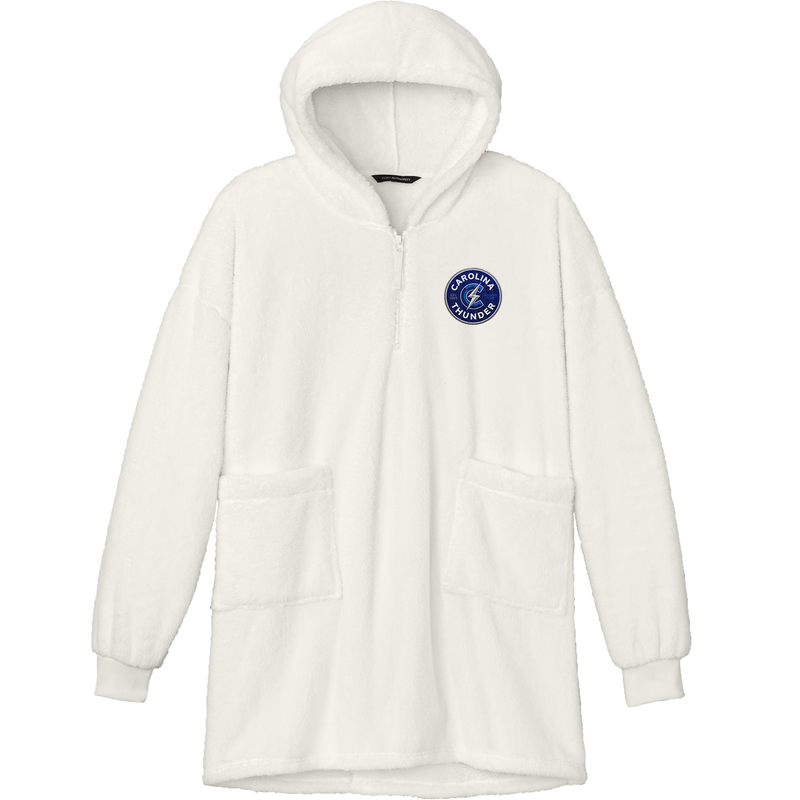 Carolina Thunder Plush Poncho