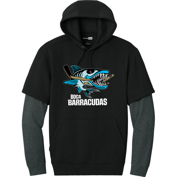 Boca Barracudas Tough Fleece Layered Hoodie