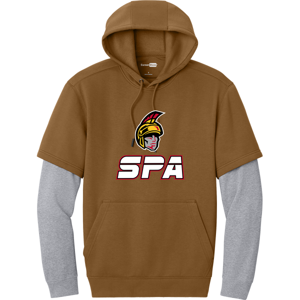 Seacoast Spartans (SPA) Tough Fleece Layered Hoodie
