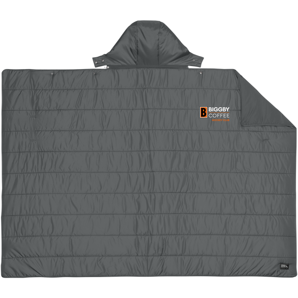 Biggby Coffee Hockey Club Eddie Bauer Puffy Camp Poncho