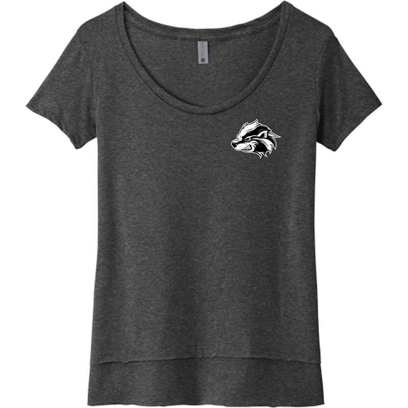 Allegheny Badgers Womens Festival Scoop Neck Tee