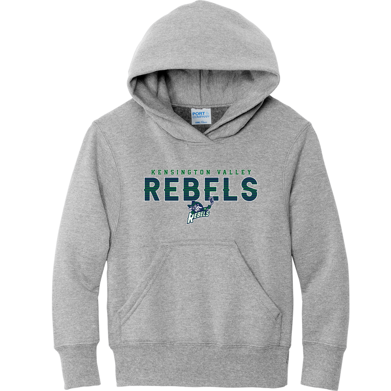 Kensington Valley Rebels Youth Core Fleece Pullover Hooded Sweatshirt