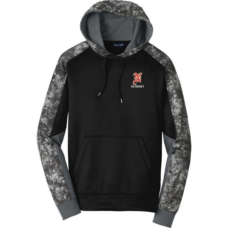 Midd North Hockey Sport-Wick Mineral Freeze Fleece Colorblock Hooded Pullover