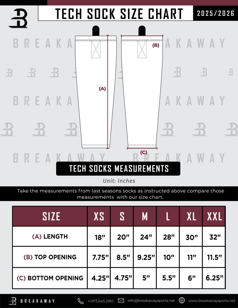 Phantoms Selects Sublimated Tech Socks