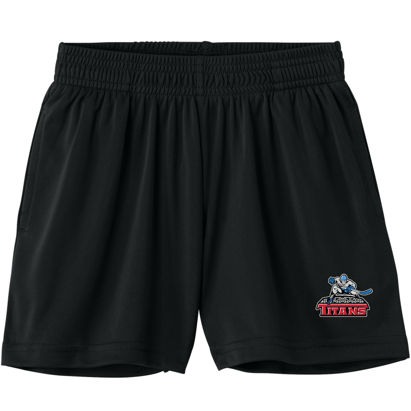 NJ Titans Youth PosiCharge Competitor 5 Inch Pocketed Short